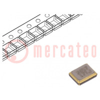 Resonador: de cuarzo; 24,576MHz; ±10ppm; 10pF; SMD; 2x1,6x0,5mm