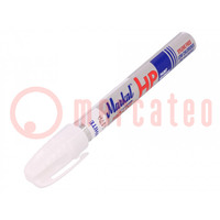 Marker: with liquid paint; white; PAINTRITER+ HP; Tip: round