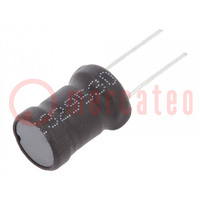 Inductor: wire; THT; 150uH; 2A; ±10%; Ø11.5x17.5mm; vertical