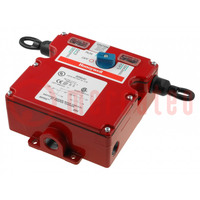 Safety switch: doublesided rope switch; NC x2 + NO x2; CPS; IP67