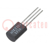 Transistor: NPN; bipolar; 50V; 2A; 1W; TO92
