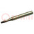 Tip; chisel; 2x55mm; for soldering iron; ERSA-0260BD
