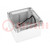 Enclosure: multipurpose; X: 90mm; Y: 90mm; Z: 60mm; 1554; grey; IP66