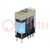 Relay: electromagnetic; DPDT; Ucoil: 110VDC; Icontacts max: 5A