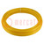 Pneumatic tubing; max.8bar; L: 100m; r bending min: 27mm; yellow