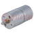 Motor: DC; with gearbox; 2÷7.5VDC; 600mA; Shaft: D spring; 20rpm
