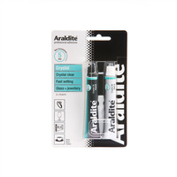 ARALDITE® Zweikomponentenklebstoffe Crystal (transparent) - 15ml x 2 Tube