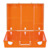 EH-Koffer MT-CD leer orange Druck First Aid