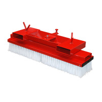 Stapler-Anbaugeräte Gabelstapler-Kehrbesen rot RAL 3000 35 x 100 x 30 cm