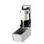 AIR-WOLF Sensor-Seifenspender, Edelstahl weiß, HxBxT: 26,4 x 11,1 x 10,3 cm