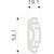Skizze zu ACCURIDE 5321 Golyóskosár útmutató terhelés, 300 mm hosszúság, horganyzott acél