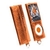 Krusell MP3 Player Encore Tasche 74137 für Apple iPod Nano 4G - orangemetallic