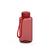 Artikelbild Drink bottle "Refresh" clear-transparent incl. strap, 0.7 l, translucent-red/red