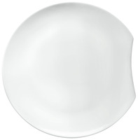 Teller flach Contrast; 27 cm (Ø); weiß; rund; 6 Stk/Pck