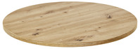 Tischplatte Maliana rund; 100 cm (Ø); wildeiche; rund