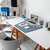 DURABLE Schreibunterlage ARTWORK 590x470 mm mit transparenter Abdeckung PP, dunkelblau