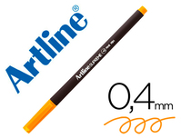 ROTULADOR ARTLINE SUPREME FINE PEN PUNTA 0,4 MM AMARILLO -12 UNIDADES