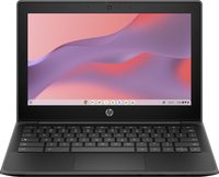 HP Chromebook Fortis G10 Intel® N N100 29.5 cm (11.6") Touchscreen HD 8 GB LPDDR5-SDRAM 64 GB eMMC Wi-Fi 6E (802.11ax) ChromeOS Black