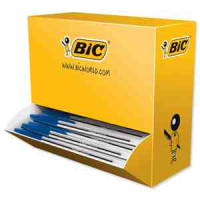 BIC Cristal Medium Blue Stick ballpoint pen 100 pc(s)
