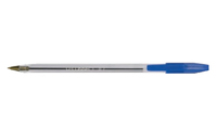 Q-CONNECT 0100003 ballpoint pen Blue Stick ballpoint pen Medium 50 pc(s)