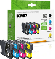 KMP 1521,4005 inktcartridge 4 stuk(s) Compatibel Zwart, Cyaan, Magenta, Geel
