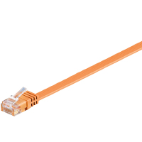 Goobay RJ-45 CAT6 2m Netzwerkkabel Orange U/UTP (UTP)