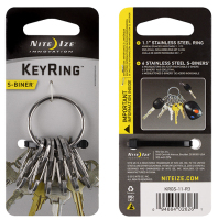 Nite Ize KeyRing Key carabin Stainless steel