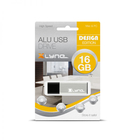 xlyne ALU USB flash drive 16 GB USB Type-A 2.0 Zwart, Zilver