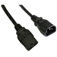 Akyga AK-UP-02 power cable Black 1.8 m C14 coupler C19 coupler