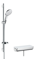 Hansgrohe Raindance Select S Duschsystem Chrom, Weiß