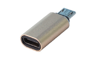 Dynamode C-TC-MIC tussenstuk voor kabels USB 3.0 Type C USB Micro Goud