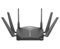 D-Link DIR-3060 router inalámbrico Gigabit Ethernet Tribanda (2,4 GHz/5 GHz/5 GHz) Negro