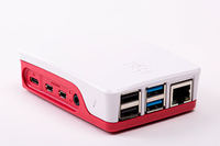 Raspberry Pi 187-6751 computerbehuizing Small Form Factor (SFF) Rood, Wit