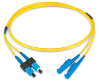 Dätwyler Cables 421418 Glasfaserkabel 8 m E-2000 (LSH) SCD OS2 Gelb