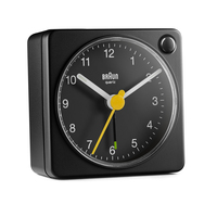 Braun BC02XB Wecker Quarzwecker Schwarz