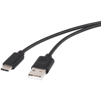 Renkforce RF-4288950 USB-kabel 1,5 m USB 2.0 USB A USB C Zwart