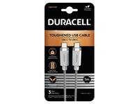 Duracell USB7030W USB Kabel Weiß
