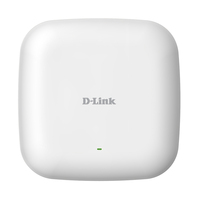 D-Link AC1300 Wave 2 Dual-Band 1000 Mbit/s Blanc Connexion Ethernet, supportant l'alimentation via ce port (PoE)