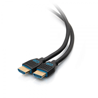 C2G Cavo HDMI ad alta velocità e ultra flessibile da 3 m della serie Performance - 4K 60 Hz a parete, classificazione CMG (FT4)
