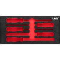 Vigor V5072-L accessoire voor opslagdozen Zwart, Rood Verdeelset