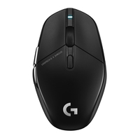 Logitech G G303 Shroud Edition myszka Gaming Po prawej stronie RF Wireless + Bluetooth Optyczny 25600 DPI