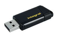 Integral 64GB USB2.0 DRIVE PULSE YELLOW unità flash USB USB tipo A 2.0 Giallo