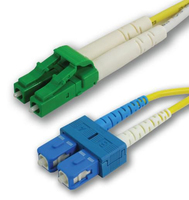 Microconnect FIB851001 InfiniBand/fibre optic cable 1 m SC LC OS2 Yellow