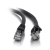 C2G 10m Cat5e Booted Unshielded (UTP) Network Patch Cable - Black
