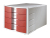 HAN Impuls Dateiablagebox Kunststoff Grau, Rot