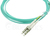 BlueOptics BK843A-BO Glasvezel kabel 50 m LC OM3 Aqua-kleur