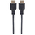 Manhattan HDMI Cable with Ethernet (CL3 rated, suitable for In-Wall use), 4K@60Hz (Premium High Speed), 1m, Male to Male, Black, Ultra HD 4k x 2k, In-Wall rated, Fully Shielded,...