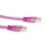 ACT UTP Category 5E Pink 2.0m cable de red Rosa 2 m