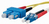 METZ CONNECT 151P1EOJOB0E cavo InfiniBand e in fibra ottica 20 m 2x SC 2x LC Giallo
