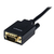 StarTech.com DP2VGAMM6 adapter kablowy 1,8 m Displayport VGA (D-Sub) Czarny
